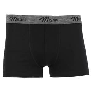 Millers - Millers herre bambus boxershort - Sort - Størrelse 2XL