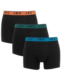 JBS 3-pak bomuld underbukser i flerfarvet til herre M
