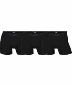 Dovre 3-pak bambus underbukser i sort til herre. Sort 2XL