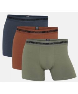 JBS 3-pak bambus boxershorts/underbukser multifarvet 2XL