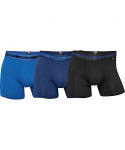 JBS 3-pak bambus underbukser/boxershorts i blå nuancer M Navy