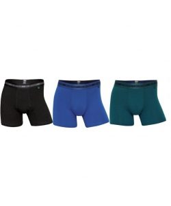 JBS 3-pak bambus underbukser/boxershorts multifarvet. M