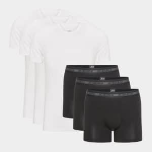 Bambus T-shirt og underbukse-sampak fra JBS, M