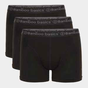 Bambus underbukser til herre - 3 pak sort - Bamboo Basics, M