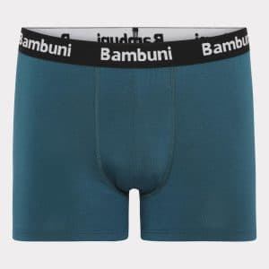 Bambus underbukser i azurblå til mænd S