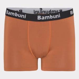 Bambus underbukser i kobber til mænd L