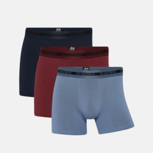 JBS 3-pak bambus boxershorts/underbukser i forskellige farver