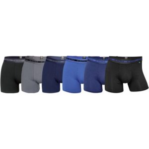JBS 6-pak FSC bambus underbukser i forskellige mørke farver til herre (Sokkepostens mest solgte)