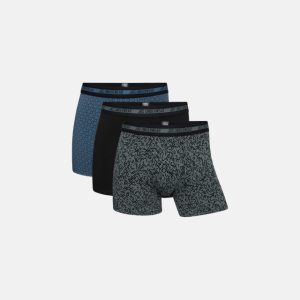 3-pack tights | bambusviskose | blå/sort/grå
