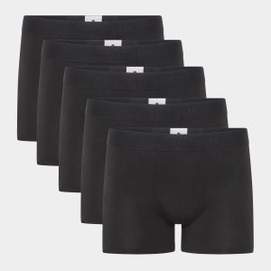 5 par JBS tights til herre i sort lavet af bambus fra JBS of Denmark, XXL