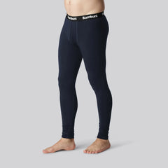 Bambus long johns i navy til mænd