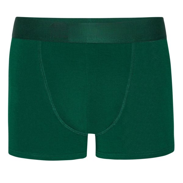 Grønne boxershorts (bambus), str. medium