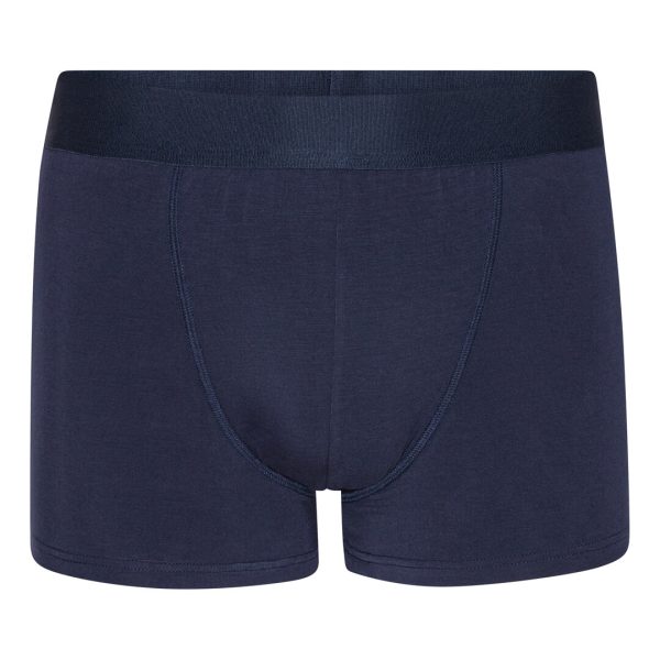 Navy boxershorts (bambus), str. 4XL