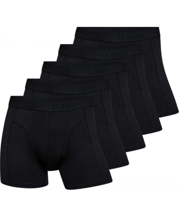 Claudio 5pak bambus underbukser/tights i sort til herre