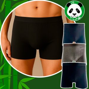 3 par Bambus Underbukser / Tights til Mænd - M