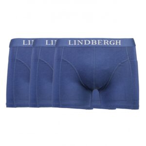 Lindbergh 3pak underbukser/boksershorts med bambus i navy til herre
