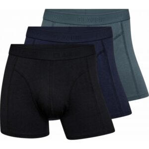 Claudio 3pak bambus underbukser/tights i multifarvet til herre