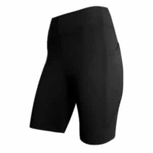 Festival cykelshorts med lomme i sort til kvinder