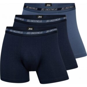 JBS 3-pak bambus underbukser/boxershorts blå multifarvet til herre.