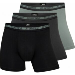JBS 3-pak bambus underbukser/boxershorts multifarvet til herre.