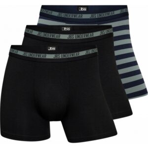 JBS 3pak bambusunderbukser i multifarve til herre