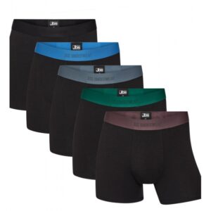 JBS 5-pak bambus underbukser "luxury" gaveæske i multifarver til herre.