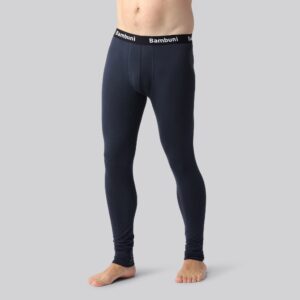 Bambus long johns navy mænd
