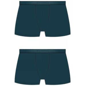 JBS of Denmark tights / boxershorts 2-pak til herre - navy