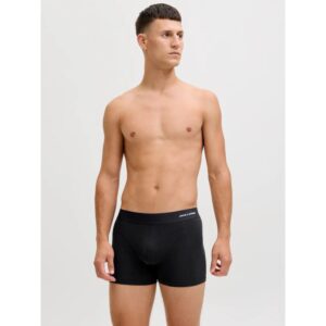 Jack & Jones 3-pak bambus trunks i sort til herre
